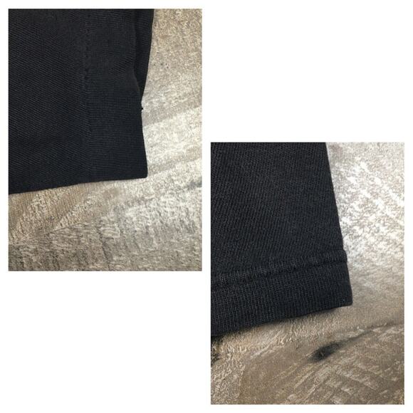 Vintage American Thunder Wolf Only the Strong Survive T Shirt Distressed AOP Tee - Picture 8 of 16